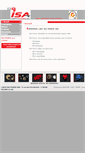 Mobile Screenshot of isafrance.com